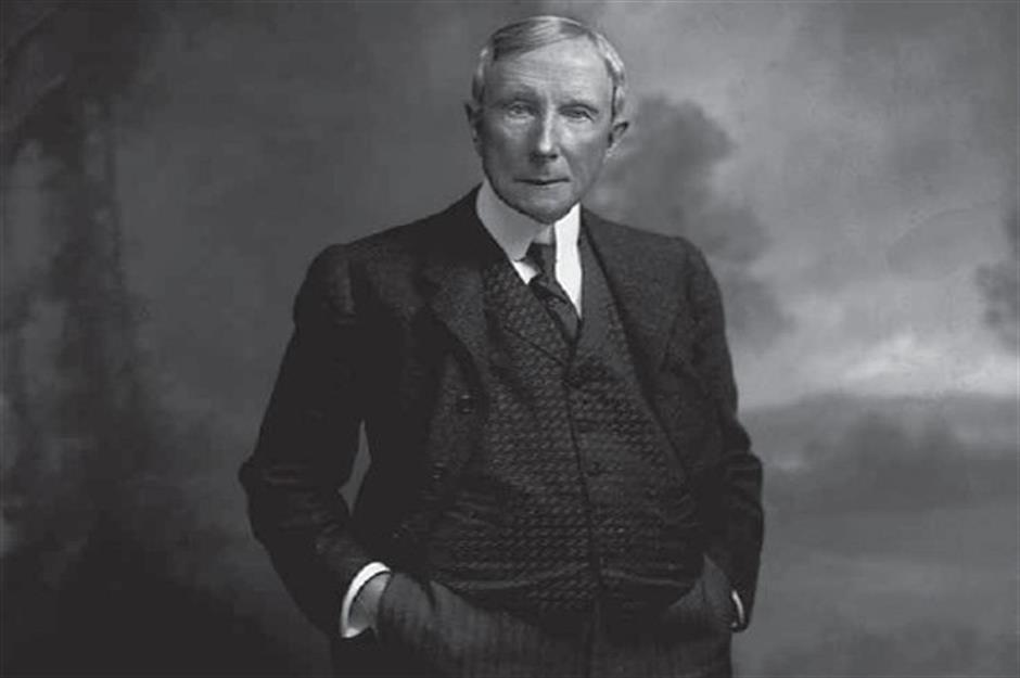 In Bildern: Der Aufstieg der Rockefeller-Öldynastie